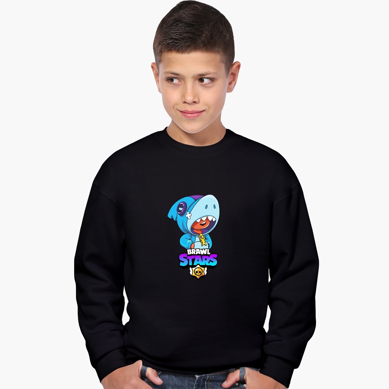 Свитшот для мальчиков Бравл Старс Леон Акула (Brawl Stars Leon Shark) (9509-1016) 134-140 см Черный
Свитшот для мальчиков Бравл Старс Леон Акула (Brawl Stars Leon Shark) (9509-1016) 134-140 см Черный
