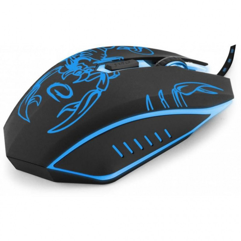 Мышь компьютерная проводная Esperanza Scorpio EGM203B (MX203) (2400dpi) Black/blue
Мышь компьютерная проводная Esperanza Scorpio EGM203B (MX203) (2400dpi) Black/blue