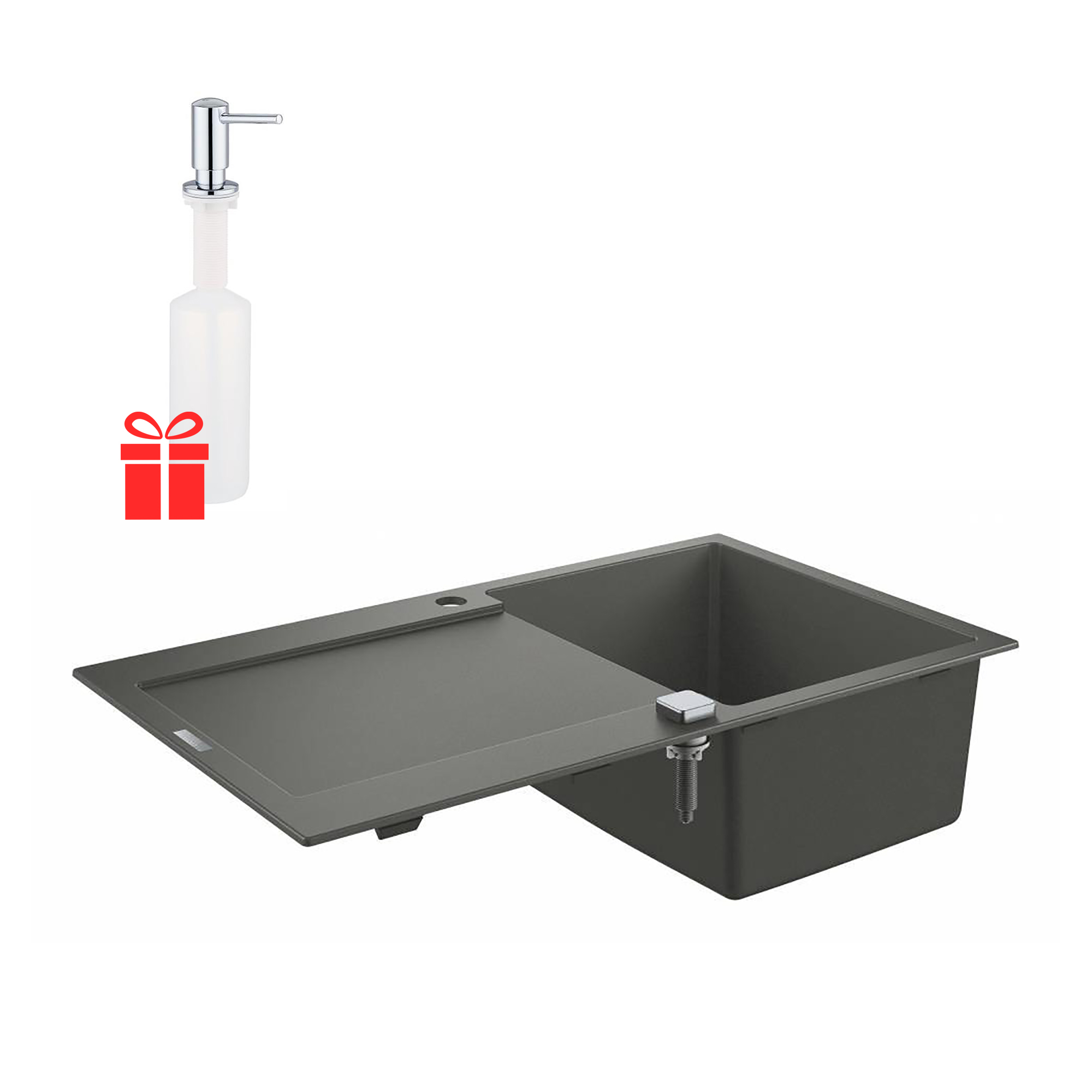 Набор Grohe мойка кухонная K500 31644AT0 + дозатор для моющего средства Contemporary 40536000 (31644AT040536000)
Набор Grohe мойка кухонная K500 31644AT0 + дозатор для моющего средства Contemporary 40536000 (31644AT040536000)