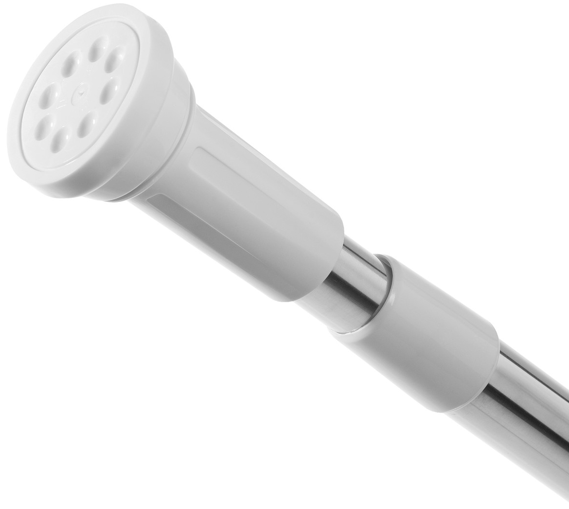 Карниз для ванной комнатыTatkraft OSKAR телескопический L140 - 260 см нержавеющая сталь пластик 
Карниз для ванной комнатыTatkraft OSKAR телескопический L140 - 260 см нержавеющая сталь пластик