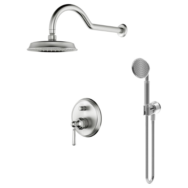 Душевая система скрытого монтажа Imprese Hydrant (цвет - brushed nickel) (ZMK031806110)
Душевая система скрытого монтажа Imprese Hydrant (цвет - brushed nickel) (ZMK031806110)