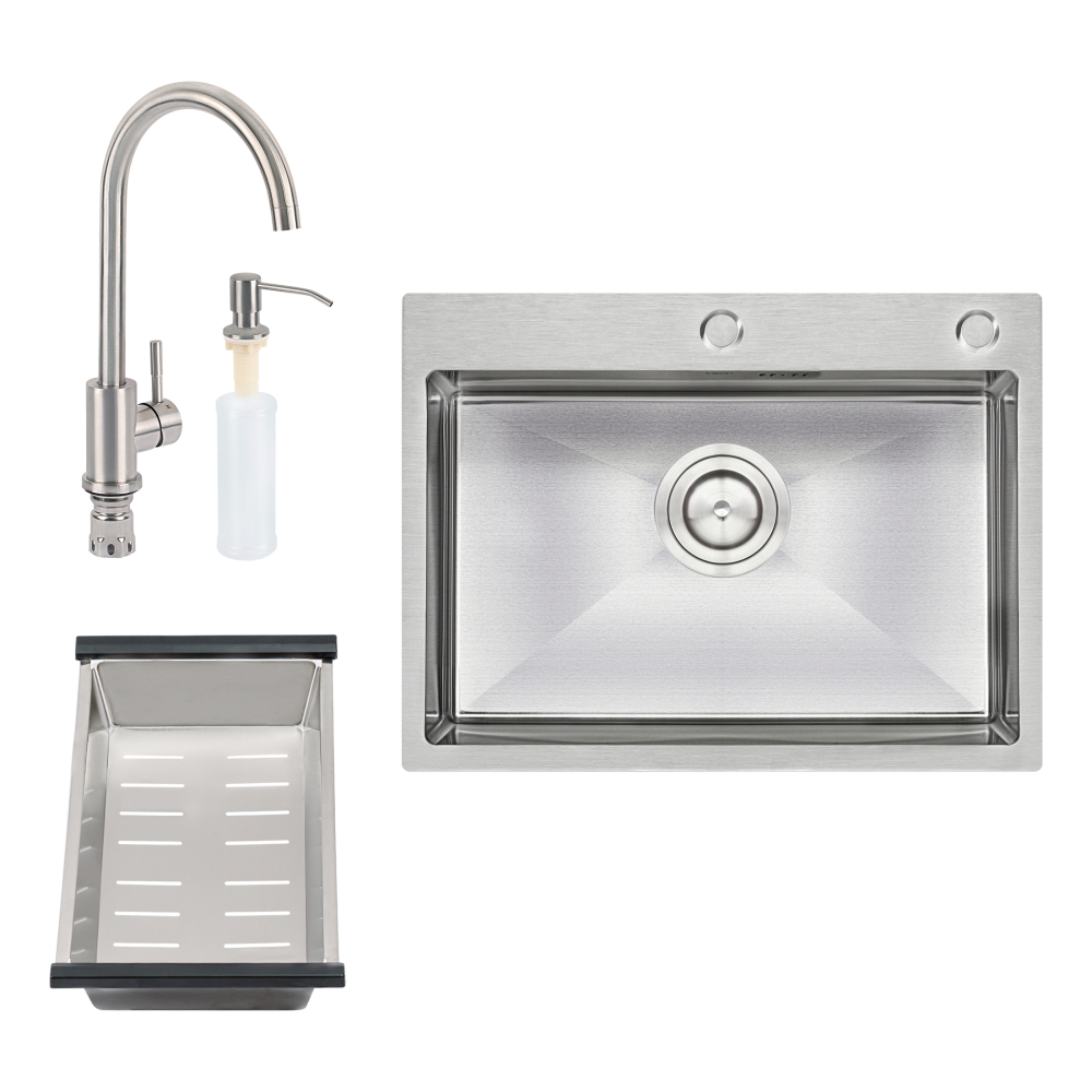 Набір 4 в 1 Qtap кухонна мийка D6045 Satin + змішувач + сушарка + дозатор для миючого засобу (QTD6045SET)
Набір 4 в 1 Qtap кухонна мийка D6045 Satin + змішувач + сушарка + дозатор для миючого засобу (QTD6045SET)