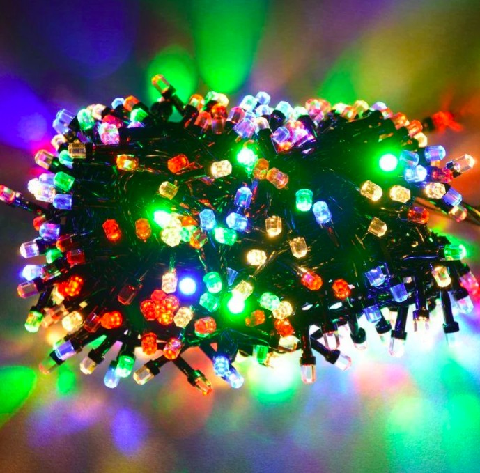 Гирлянда черный шнур кристалл 400 LED разноцветная
Гирлянда черный шнур кристалл 400 LED разноцветная