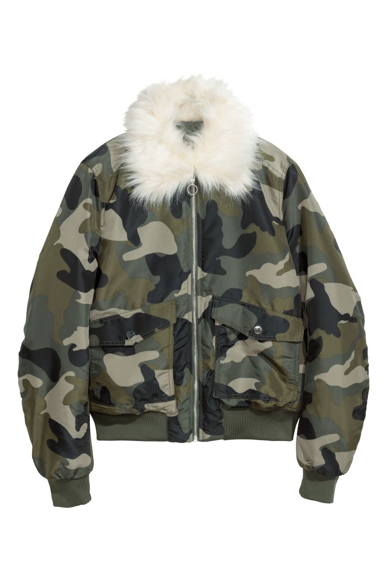 Бомбер с теплым воротником H&M Зеленый хаки/Рисунок, Бомбер с теплым воротником H&M 42 Зеленый хаки/Рисунок
Бомбер с теплым воротником H&M Зеленый хаки/Рисунок, Бомбер с теплым воротником H&M 42 Зеленый хаки/Рисунок