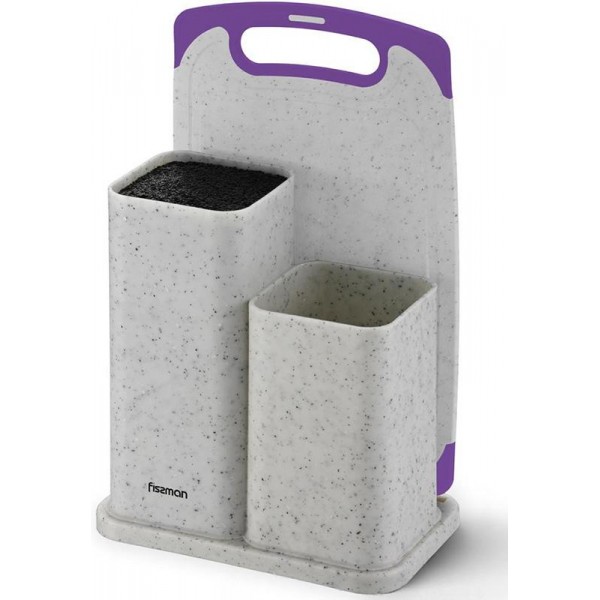 Подставка-колода Fissman White Marble для ножей 22х14х34.5см, двойная с разделочной доской
Подставка-колода Fissman White Marble для ножей 22х14х34.5см, двойная с разделочной доской