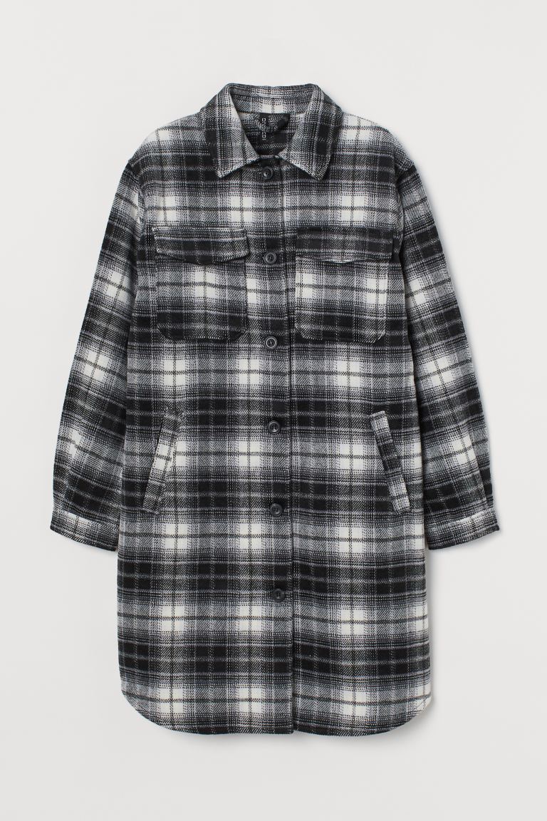 Длинная куртка-рубашка H&M Черный/Клетка, Длинная куртка-рубашка H&M S Черный/Клетка
Длинная куртка-рубашка H&M Черный/Клетка, Длинная куртка-рубашка H&M S Черный/Клетка