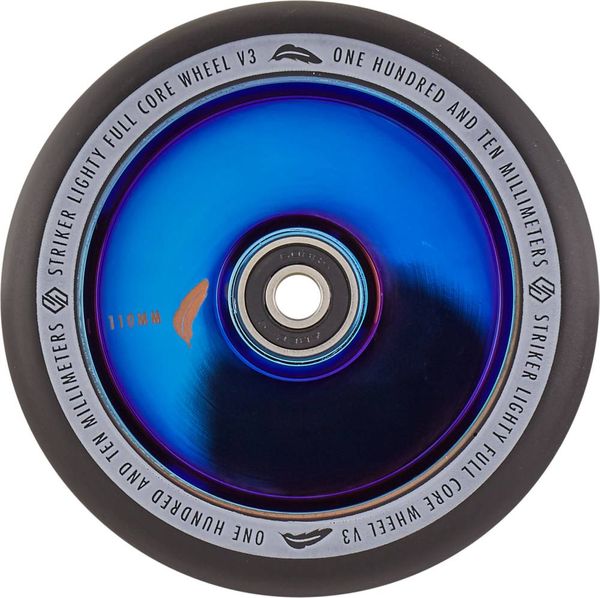 Колесо для трюкового самоката Striker Lighty Full Core Black/Blue Chrome 110 мм (hw7762)
Колесо для трюкового самоката Striker Lighty Full Core Black/Blue Chrome 110 мм (hw7762)