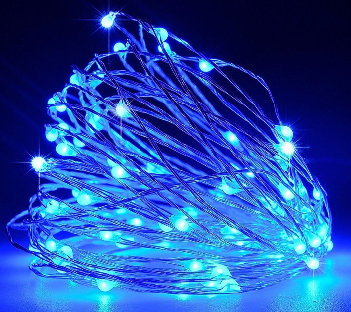 Гирлянда 200led "Капля росы" 20М (медная проволока) 7247 цвет синий (смена режимов)
Гирлянда 200led "Капля росы" 20М (медная проволока) 7247 цвет синий (смена режимов)