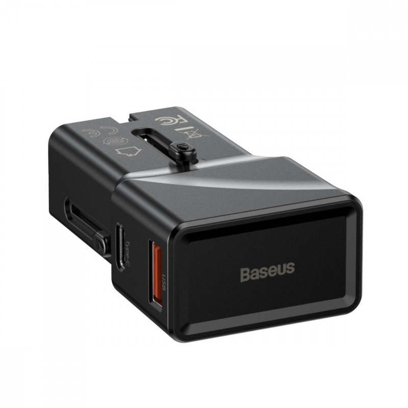 Зарядное сетевое Baseus (CCTY-01) Universal 4 in 1 conversion plug PPS charger C+U 18W Youth Edition Чёрный
Зарядное сетевое Baseus (CCTY-01) Universal 4 in 1 conversion plug PPS charger C+U 18W Youth Edition Чёрный