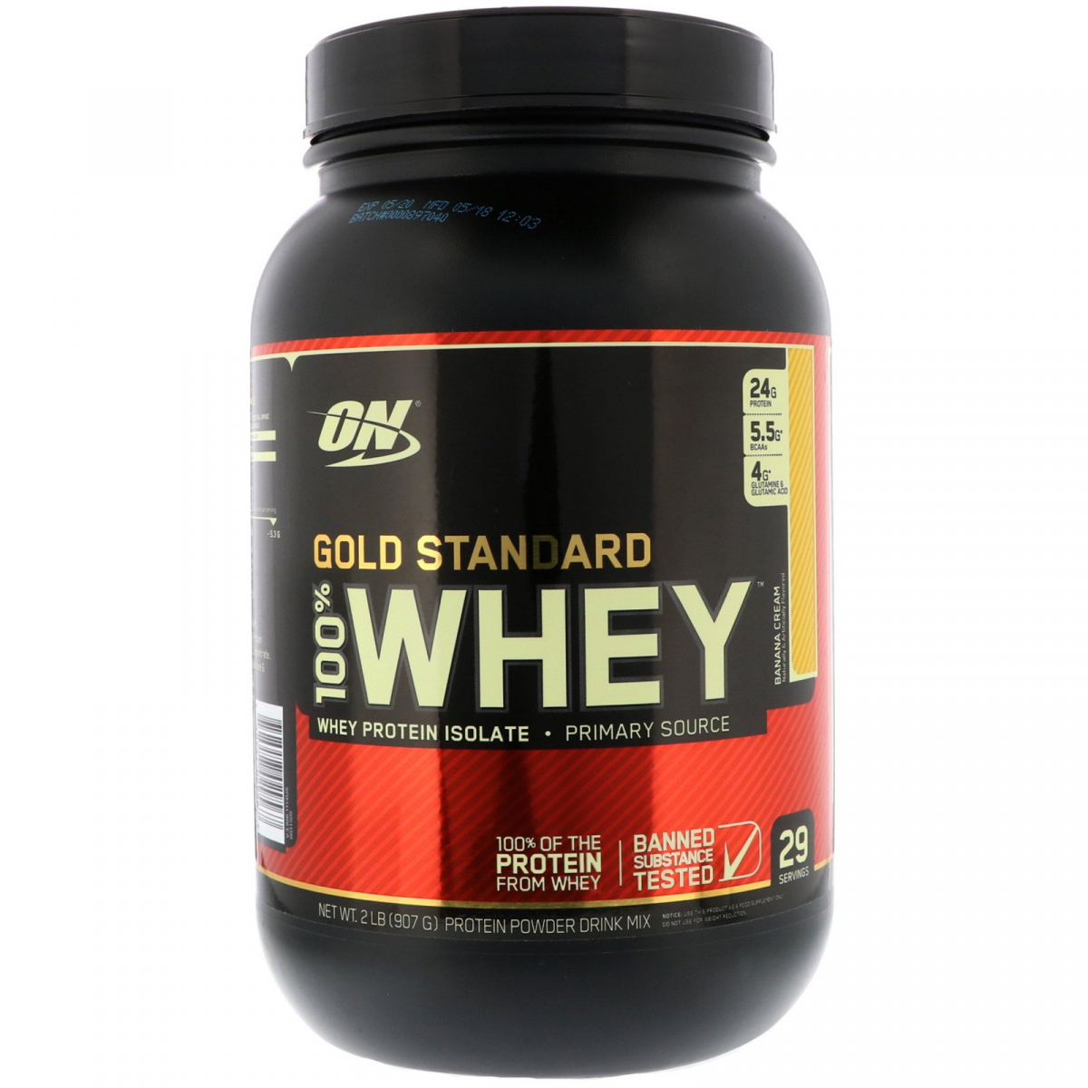 Сывороточный протеин изолят со вкусом банана Optimum Nutrition (100% Whey Gold Standard) 909 г
Сывороточный протеин изолят со вкусом банана Optimum Nutrition (100% Whey Gold Standard) 909 г