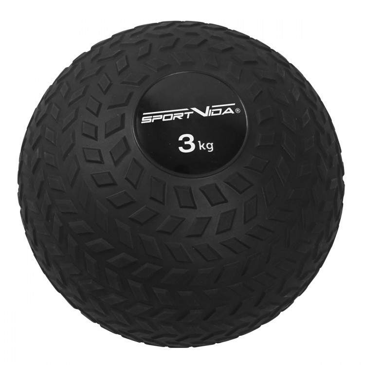 Слембол (медичний м'яч) для кросфіту SportVida Slam Ball 3 кг Black (SV-HK0345)
Слембол (медичний м'яч) для кросфіту SportVida Slam Ball 3 кг Black (SV-HK0345)