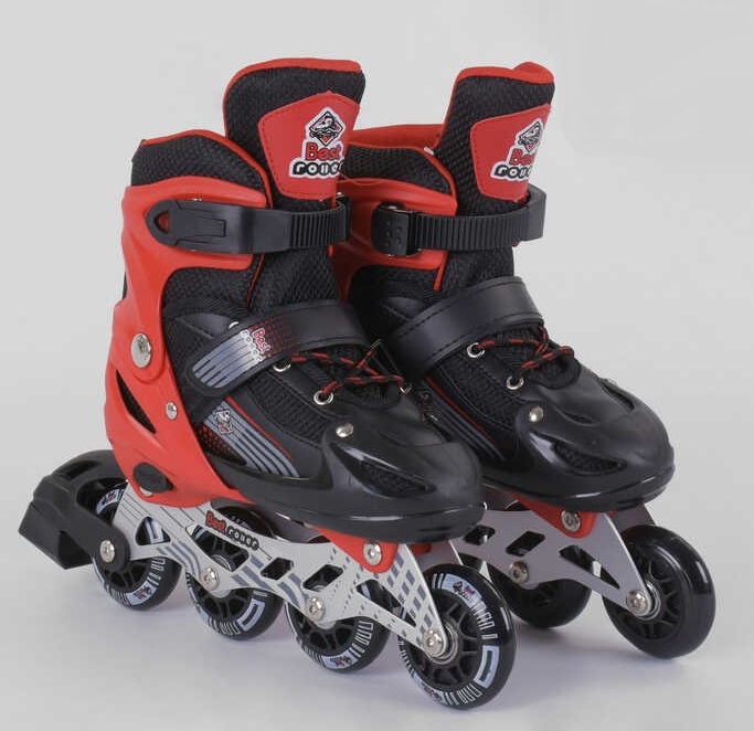 Роликовые коньки Best Roller (30-33) PVC колёса, свет на переднем колесе, в сумке Black/Red (98860)
Роликовые коньки Best Roller (30-33) PVC колёса, свет на переднем колесе, в сумке Black/Red (98860)