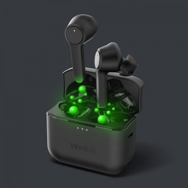 Беспроводные наушники bluetooth 5.0 Vidvie X-Pods водонепроницаемые, с зарядным кейсом, черные
Беспроводные наушники bluetooth 5.0 Vidvie X-Pods водонепроницаемые, с зарядным кейсом, черные