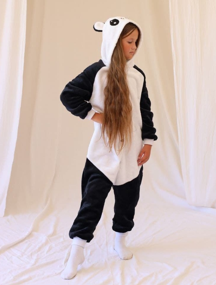 Пижама Кигуруми Kigurumi Панда Веселая Для Детей И Подростков Черно-белый 155-165 см. (2012)
Пижама Кигуруми Kigurumi Панда Веселая Для Детей И Подростков Черно-белый 155-165 см. (2012)