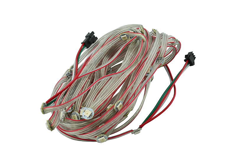 Светодиодная гирлянда адресная Foton RGB WS2812B, 50 светодиодов, IP20 (белый провод) 2150001
Светодиодная гирлянда адресная Foton RGB WS2812B, 50 светодиодов, IP20 (белый провод) 2150001