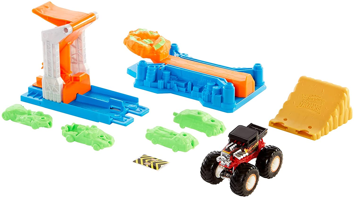Игровой набор Хот Вилс Монстро-Прыжок Запускай и круши Hot Wheels Monster Trucks Launch & Bash
Игровой набор Хот Вилс Монстро-Прыжок Запускай и круши Hot Wheels Monster Trucks Launch & Bash