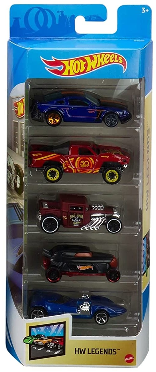 Набор машинок Mattel Хот Вилс в подарочной упаковке 5 шт Hot Wheels 5-Car Collector Gift Pack (GXB16)
Набор машинок Mattel Хот Вилс в подарочной упаковке 5 шт Hot Wheels 5-Car Collector Gift Pack (GXB16)