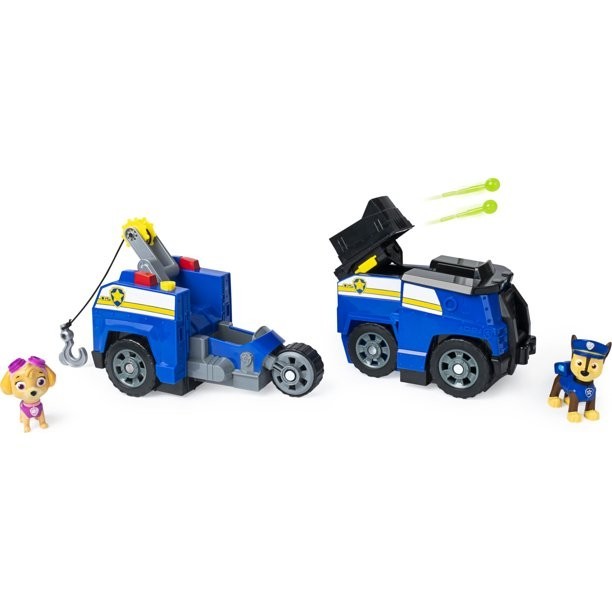Игровой набор Суперкоманда Скай и Гонщик Чейз Щенячий Патруль Paw Patrol Chase Split-Second 2-in-1
Игровой набор Суперкоманда Скай и Гонщик Чейз Щенячий Патруль Paw Patrol Chase Split-Second 2-in-1