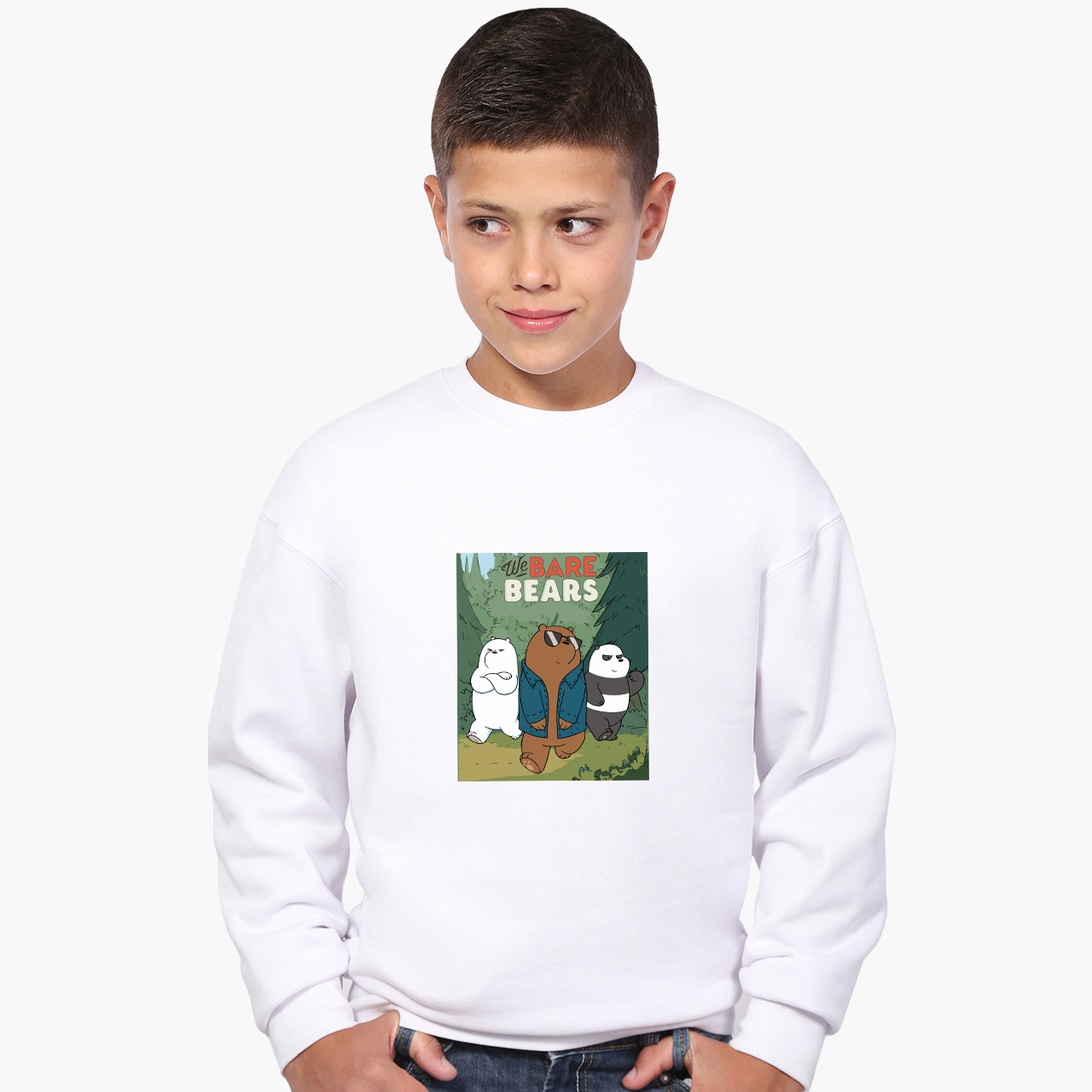 Свитшот для мальчиков Вся правда о медведях (We Bare Bears) (9509-2664-1) 122-128 см Белый
Свитшот для мальчиков Вся правда о медведях (We Bare Bears) (9509-2664-1) 122-128 см Белый