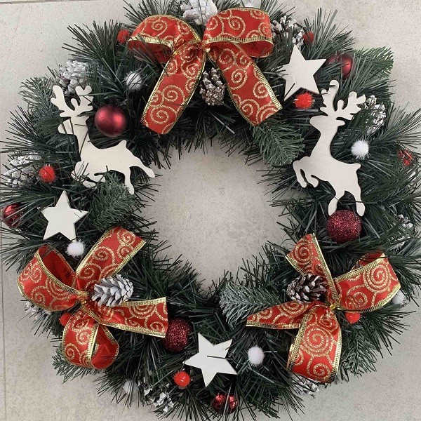 Венок Новогодний 40 см HAPPY HOLIDAYS Декор венок рождественский красный (VN-40R)
Венок Новогодний 40 см HAPPY HOLIDAYS Декор венок рождественский красный (VN-40R)