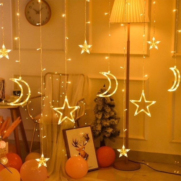 Гирлянда занавес светодиодная елочная 3м Xmas Curtain Ball Lamp (тёплый белый диод)
Гирлянда занавес светодиодная елочная 3м Xmas Curtain Ball Lamp (тёплый белый диод)