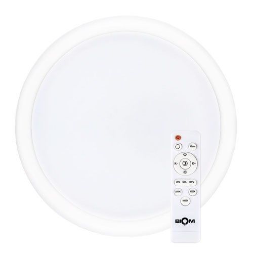 Светильник светодиодный (люстра) с пультом управления Biom SMART SML-R06-50 3000-6000K 50Вт (13000-1Е)
Светильник светодиодный (люстра) с пультом управления Biom SMART SML-R06-50 3000-6000K 50Вт (13000-1Е)