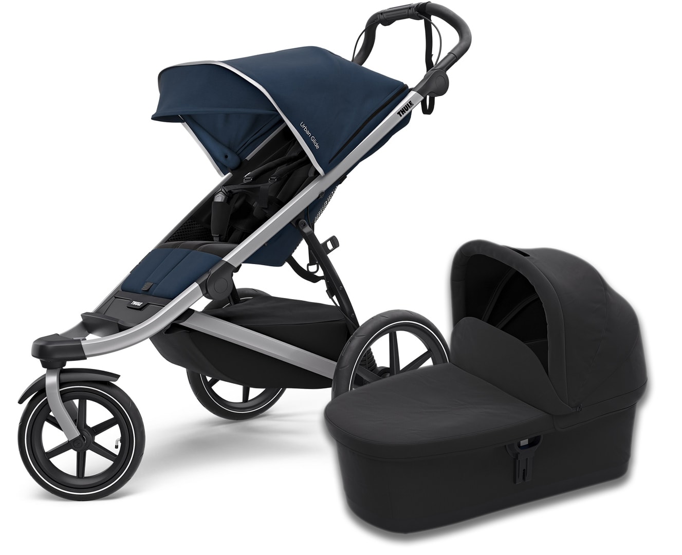 Детская коляска с люлькой Thule Urban Glide2 (Alu/ Majolica Blue) (TH 10101943-20110748)
Детская коляска с люлькой Thule Urban Glide2 (Alu/ Majolica Blue) (TH 10101943-20110748)