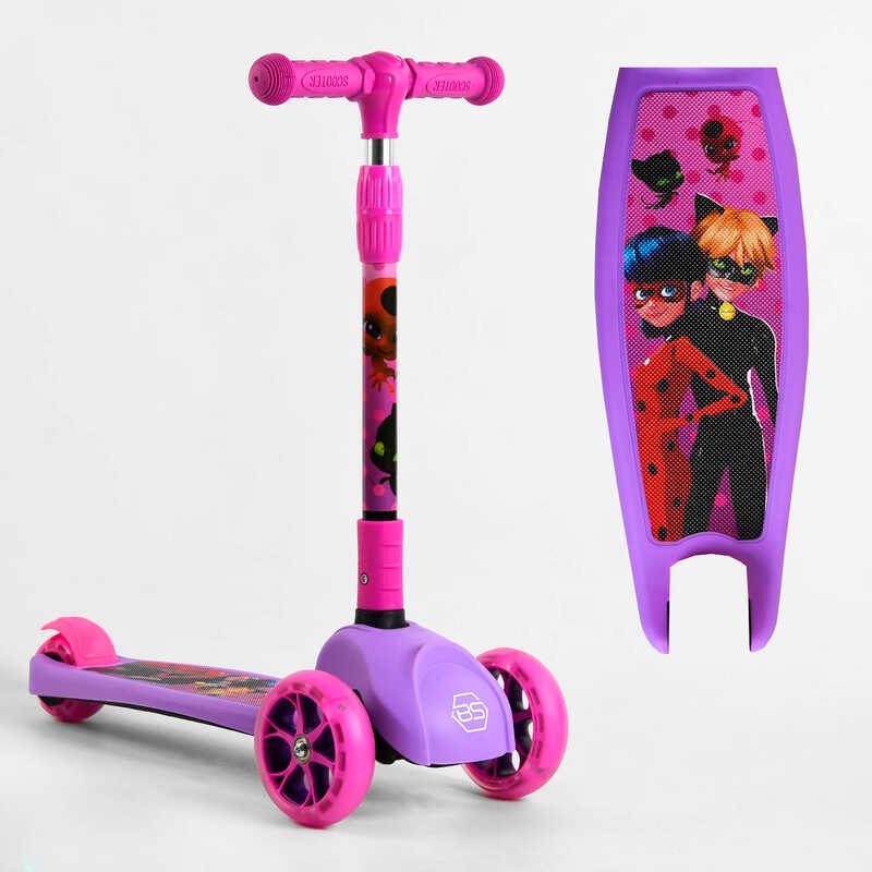 Самокат трехколесный 80277 Best Scooter (1) СВЕТ КОЛЕС И ДИСКОВ, складной руль, передние колёса PU 120х35мм, задние колеса PU 80х48мм
Самокат трехколесный 80277 Best Scooter (1) СВЕТ КОЛЕС И ДИСКОВ, складной руль, передние колёса PU 120х35мм, задние колеса PU 80х48мм