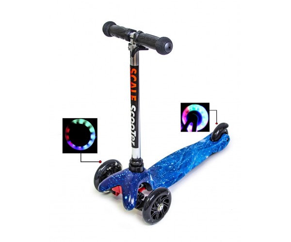 Самокат трехколесный Scooter Mini Best Print, с рисунком, со светящимися колесами, Космос
Самокат трехколесный Scooter Mini Best Print, с рисунком, со светящимися колесами, Космос