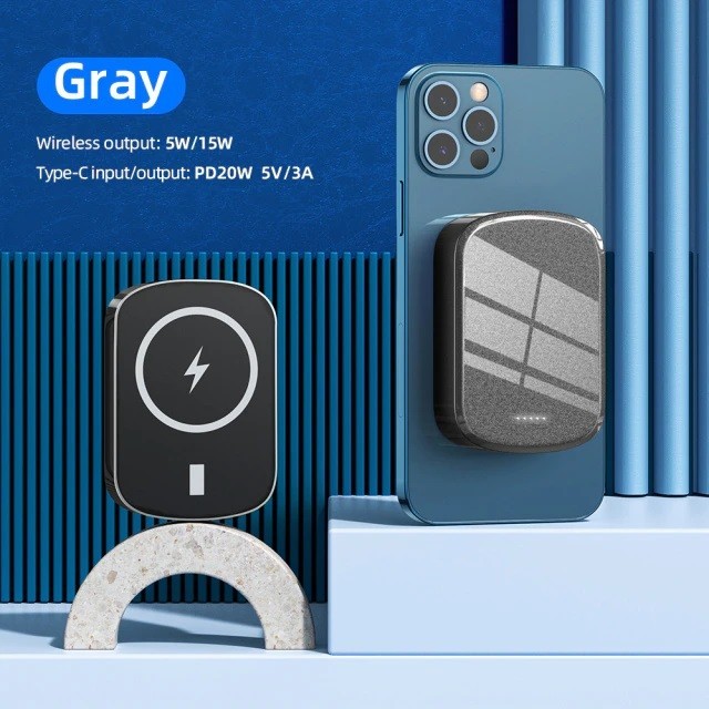 Павербанк Epik Magnetic Magsafe Quick Charge 5000 mAh для iPhone 12|13|Max|Watch| AirPods|Samsung| Xiaomi| Huawei| Lenovo| Oppo| Meizu grey
Павербанк Epik Magnetic Magsafe Quick Charge 5000 mAh для iPhone 12|13|Max|Watch| AirPods|Samsung| Xiaomi| Huawei| Lenovo| Oppo| Meizu grey