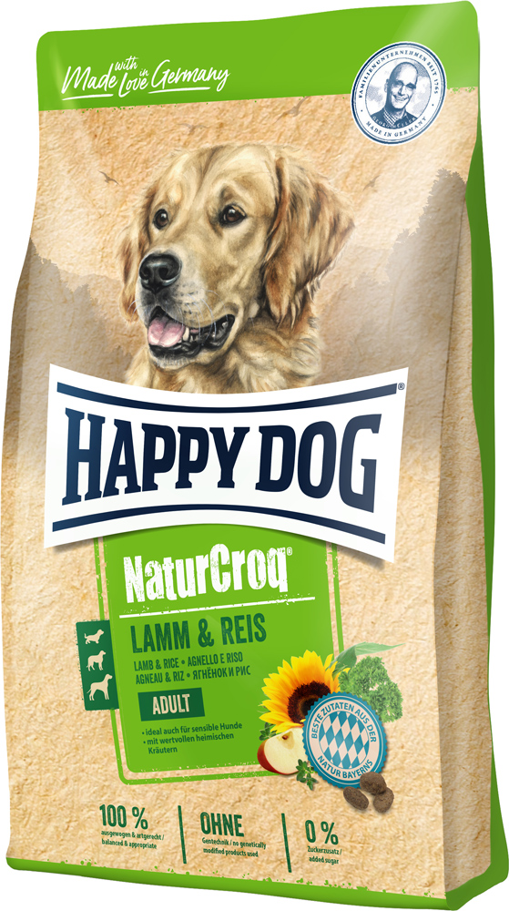Сухой корм Happy Dog Naturcroq Lamm & Reis для собак с чувствительным пищеварением с ягненком и рисом 4 кг (4001967117035)
Сухой корм Happy Dog Naturcroq Lamm & Reis для собак с чувствительным пищеварением с ягненком и рисом 4 кг (4001967117035)