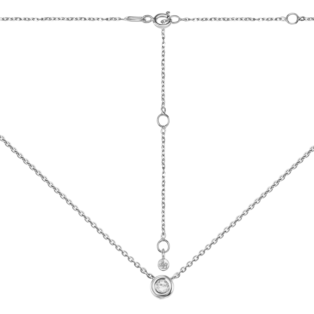 Колье из белого золота с фианитом S Zirconia 000134045 40 размера
Колье из белого золота с фианитом S Zirconia 000134045 40 размера