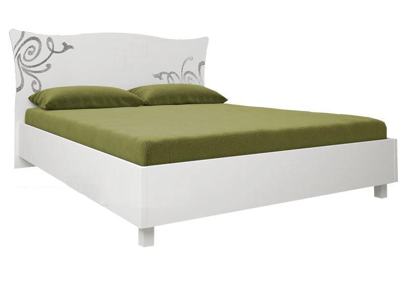 Двуспальная кровать Миро-Марк Богема 2000 x 1800 без каркаса арт-деко Белый глянец 
Двуспальная кровать Миро-Марк Богема 2000 x 1800 без каркаса арт-деко Белый глянец