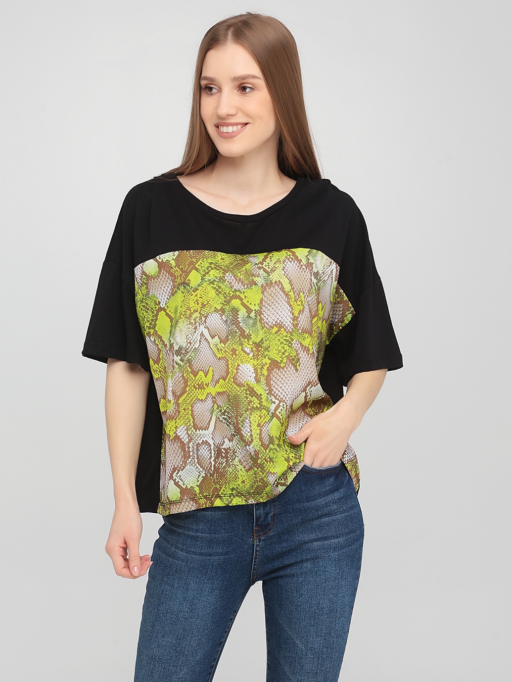 Футболка черная летняя Sleek Chic 19679 Черный, Футболка черная летняя Sleek Chic 19679 One size Черный
Футболка черная летняя Sleek Chic 19679 Черный, Футболка черная летняя Sleek Chic 19679 One size Черный