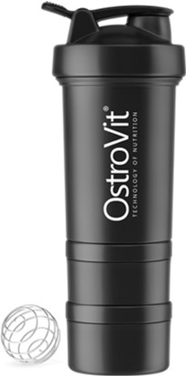 Шейкер OstroVit Shaker Premium with 2 pill boxes and mixing ball 450 мл Черный (5903933903026)
Шейкер OstroVit Shaker Premium with 2 pill boxes and mixing ball 450 мл Черный (5903933903026)