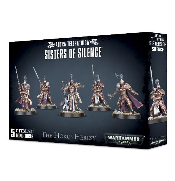 Настольная игра Games Workshop Warhammer 40000 ASTRA TELEPATHICA SISTERS OF SILENCE (99120108007) (5011921080779)
Настольная игра Games Workshop Warhammer 40000 ASTRA TELEPATHICA SISTERS OF SILENCE (99120108007) (5011921080779)