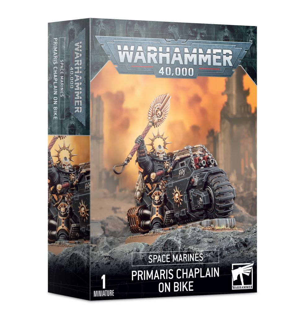 Настольная игра Games Workshop Warhammer 40000 SPACE MARINES: PRIMARIS CHAPLAIN ON BIKE (99120101273) (5011921135202)
Настольная игра Games Workshop Warhammer 40000 SPACE MARINES: PRIMARIS CHAPLAIN ON BIKE (99120101273) (5011921135202)