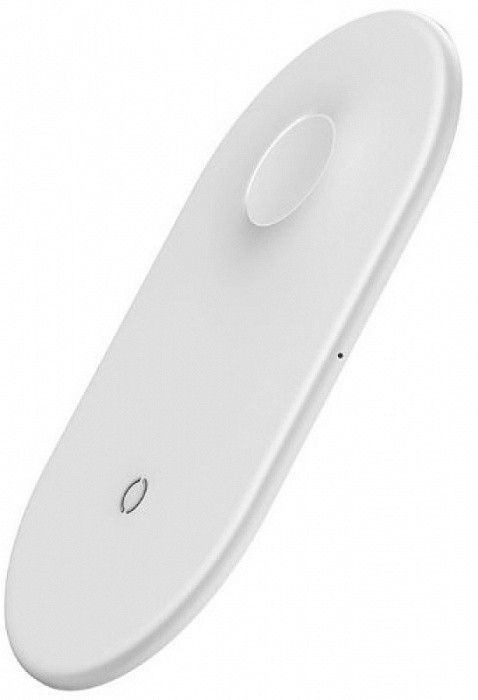 Беспроводное зарядное устройство Без бренда Baseus Smart 2in1 Wireless Charger White
Беспроводное зарядное устройство Без бренда Baseus Smart 2in1 Wireless Charger White