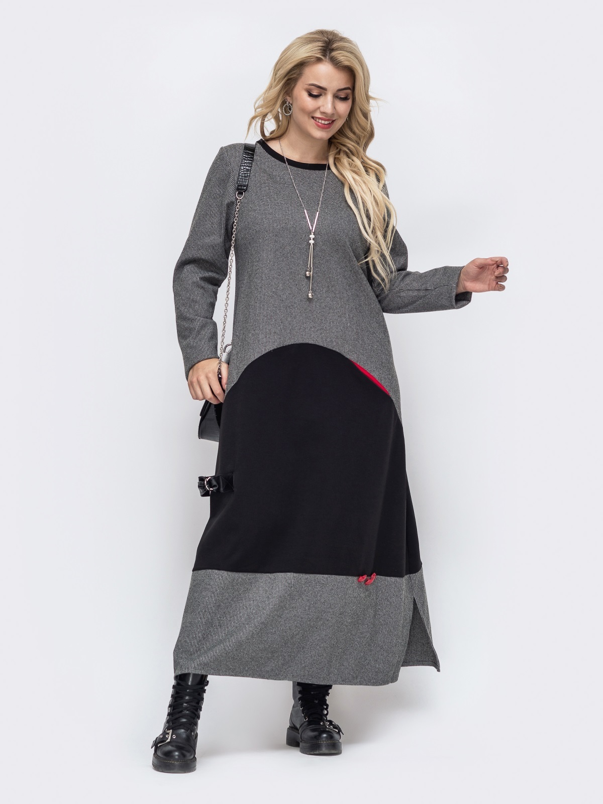 Повседневное платье Maximoda ЕМО701346/1 - серый, Повседневное платье Maximoda ЕМО701346/1 54-56 серый 
Повседневное платье Maximoda ЕМО701346/1 - серый, Повседневное платье Maximoda ЕМО701346/1 54-56 серый