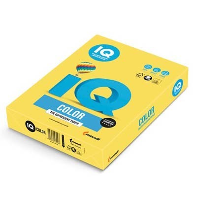 Папір кольоровий IQ А4 160 г/м2 Intensive CY39 Яскраво-жовтий 250 аркушів (CY39/A4/160/IQ)
Папір кольоровий IQ А4 160 г/м2 Intensive CY39 Яскраво-жовтий 250 аркушів (CY39/A4/160/IQ)