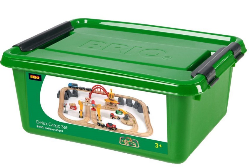 Игровой набор Brio Deluxe Детская железная дорога с грузовыми кранами (7312350330977)
Игровой набор Brio Deluxe Детская железная дорога с грузовыми кранами (7312350330977)
