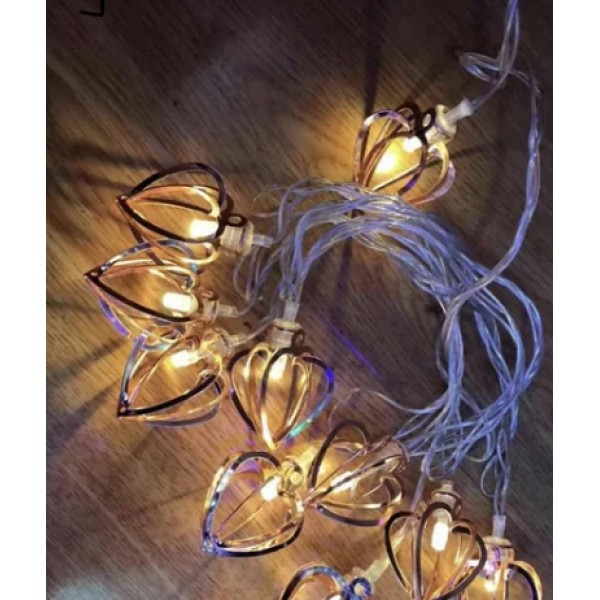 Новогодняя гирлянда Сердечко 2M 10LED на батарейках Garland RD-264 Теплый (М-13833)
Новогодняя гирлянда Сердечко 2M 10LED на батарейках Garland RD-264 Теплый (М-13833)