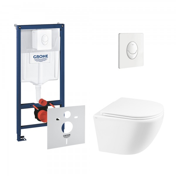 Набор инсталляция 4 в 1 Grohe Rapid SL 38722001 + унитаз с сиденьем Qtap Robin QT1333046ERW
Набор инсталляция 4 в 1 Grohe Rapid SL 38722001 + унитаз с сиденьем Qtap Robin QT1333046ERW