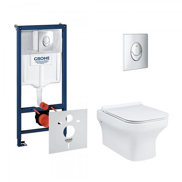 Набор инсталляция 4 в 1 Grohe Rapid SL 38721001 + унитаз с сиденьем Qtap Cardinal QT0433C660HW
Набор инсталляция 4 в 1 Grohe Rapid SL 38721001 + унитаз с сиденьем Qtap Cardinal QT0433C660HW