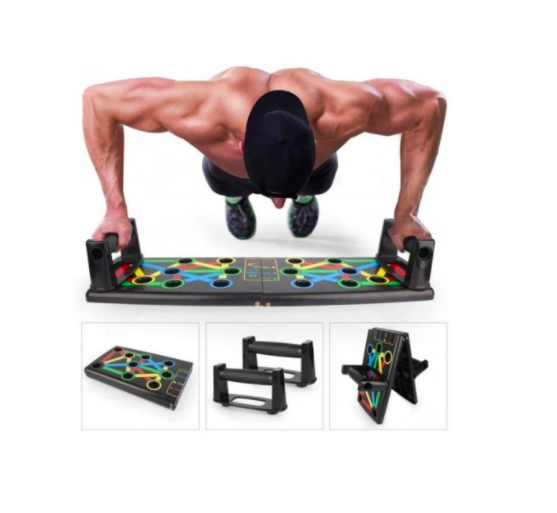 Спортивная доска Push Up Board, напольная платформа тренажер для отжимания 14 в 1
Спортивная доска Push Up Board, напольная платформа тренажер для отжимания 14 в 1