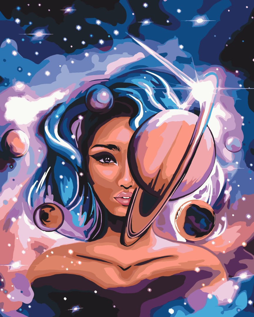 Картина по номерам / анти-стресс раскраска Brushme Мисс Вселенная 
Картина по номерам / анти-стресс раскраска Brushme Мисс Вселенная