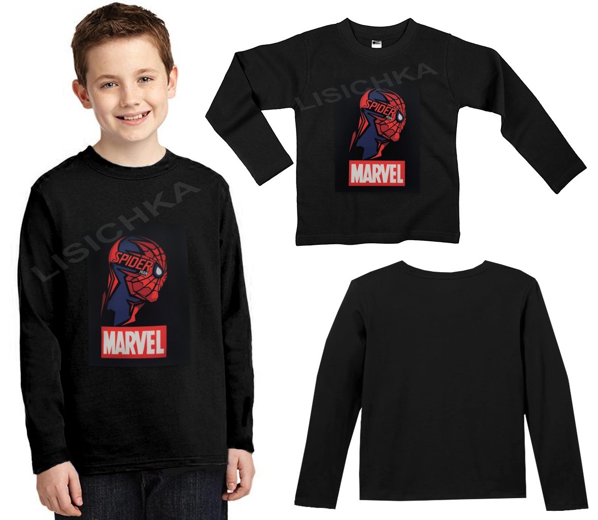 Лонгслив, реглан Foxstyle Человек Паук на черном фоне, 116-122см, Spiderman, черный
Лонгслив, реглан Foxstyle Человек Паук на черном фоне, 116-122см, Spiderman, черный
