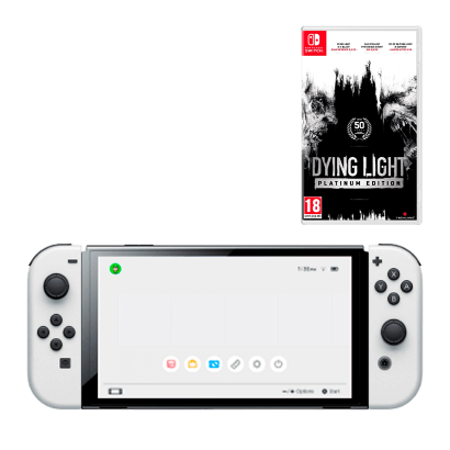 Набор Консоль Nintendo Switch OLED Model HEG-001 64GB White Новый + Игра Dying Light: Platinum Edition
Набор Консоль Nintendo Switch OLED Model HEG-001 64GB White Новый + Игра Dying Light: Platinum Edition