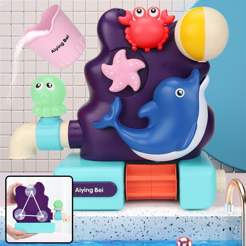 Игрушка для ванной Little Toys Водный аттракцион на присосках №3 с вращающимися деталями
Игрушка для ванной Little Toys Водный аттракцион на присосках №3 с вращающимися деталями
