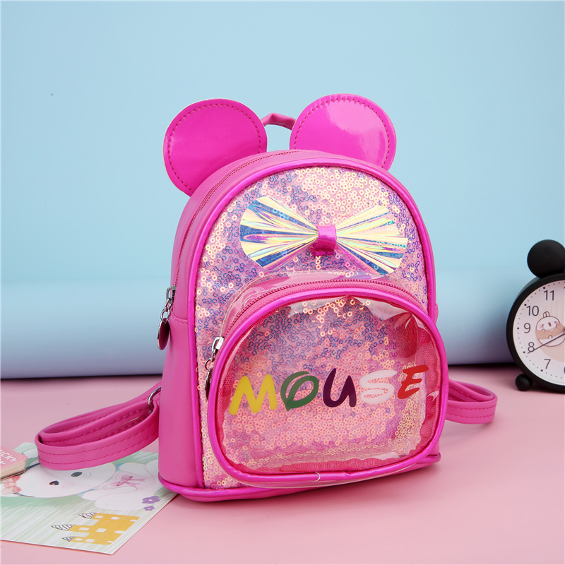 Детский голографический рюкзак для девочек с ушками и бантом Mini Bags Mouse одно основное отделение и один карман на молнии Малиновый
Детский голографический рюкзак для девочек с ушками и бантом Mini Bags Mouse одно основное отделение и один карман на молнии Малиновый